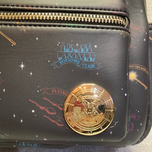 Harry Potter Hogwarts Classes Allover Print Mini Backpack